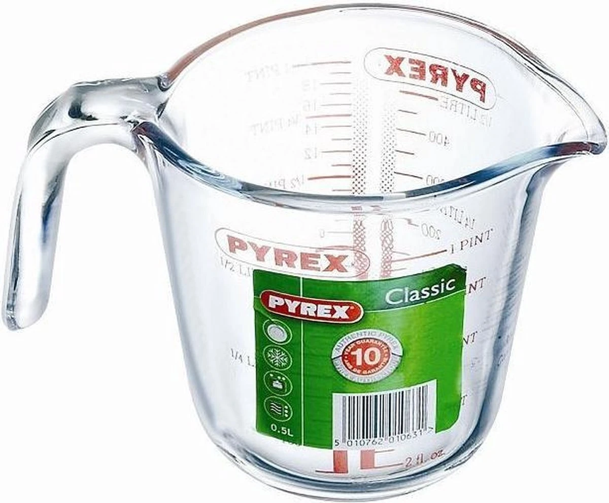 Maatbeker, 0,5 Liter - Pyrex | Classic Prepware 10 Maatbeker, 0,5 Liter - Pyrex | Classic Prepware - Afbeelding 8