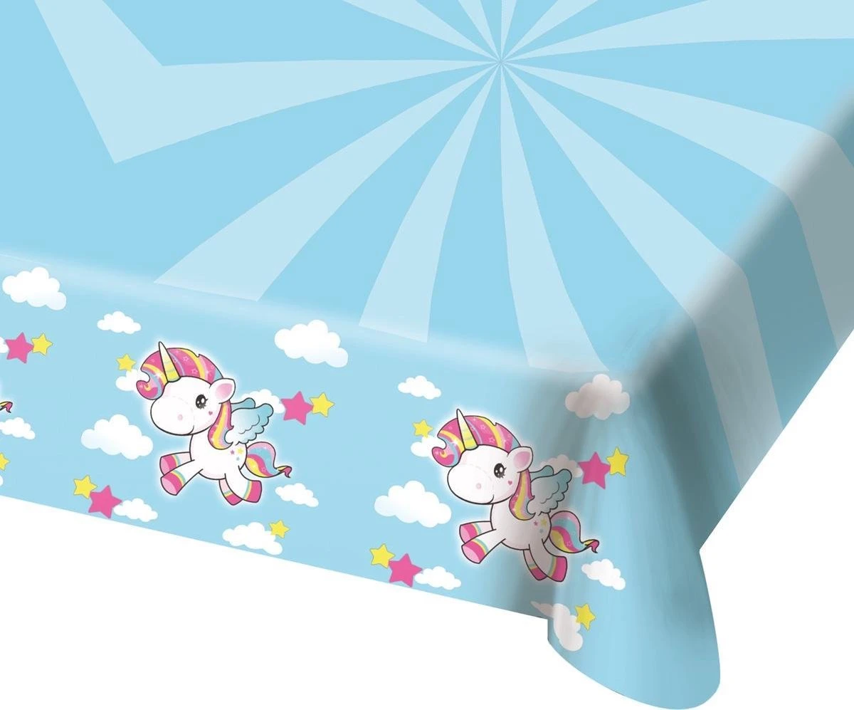 Unicorn Tafelkleed Kids 180x130cm | Per Stuk 5 Unicorn Tafelkleed Kids 180x130cm | Per Stuk - Afbeelding 3