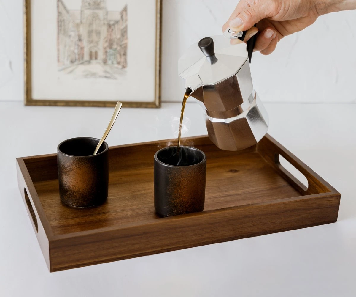 Jay Hill Dienblad Acacia Naturel 35 X 22 Cm 4 Jay Hill Dienblad Acacia Naturel 35 X 22 Cm - Afbeelding 2