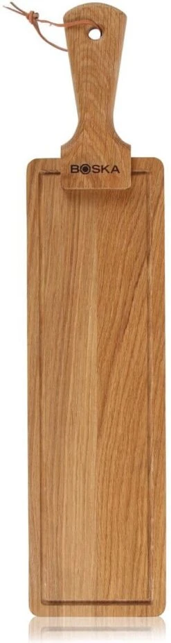 Boska Serveerplank Friends M - Kaasplank - Borrelplank - 40 Cm - Eikenhouten Kaasplank - Cadeautips Voor Mannen - Cadeautips Voor Vrouwen - Cadeau Voor Vrouw - Cadeau Voor Man - Keukengerei - Keuken Accessoires - Levenslange Garantie