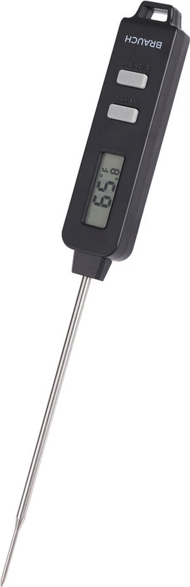 Brauch TP500 - Thermometer - Keukenthermometer - RVS - Voedsel Melk, Vlees, BBQ, Water, Zwart 3 Brauch TP500 - Thermometer - Keukenthermometer - RVS - Voedsel Melk, Vlees, BBQ, Water, Zwart