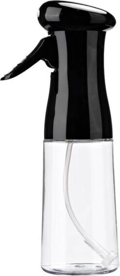Merkloos Decopatent® Olijfolie Sprayer - Oliefles Met Verstuiver - Afvallen - Voor Gezond Bakken En Koken - Kook Bakspray - 210ML - Zwart -KitchenAids Winkel 523x1200