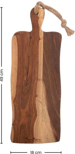 Bowls And Dishes Pure Rose Wood Duurzame Borrelplank - Serveerplank - Hapjesplank - Tapasplank - Kaasplank Rustiek Met Handvat 49 Cm - Cadeau Tip! -KitchenAids Winkel 585x1200