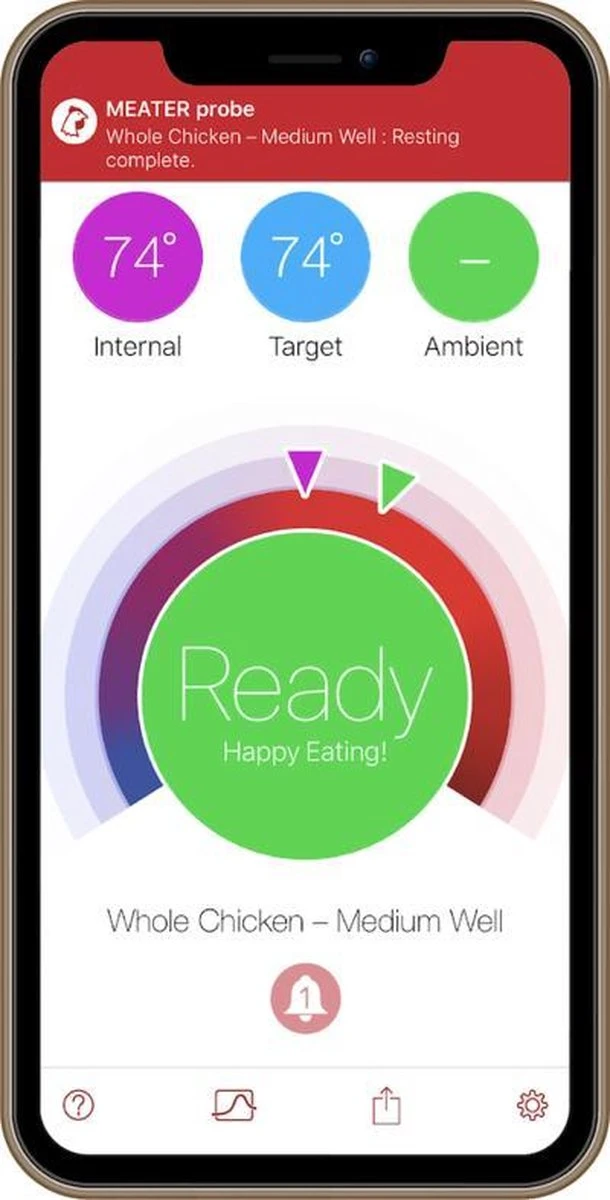 Meater Plus Draadloze Thermometer - Keukenthermometer 7 Meater Plus Draadloze Thermometer - Keukenthermometer - Afbeelding 5