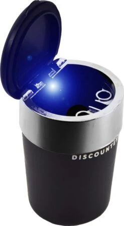 2 Stuks Auto Asbak Met Led Inclusief BATTERIJ - Geurvrije Anti Rook Auto Asbak - -KitchenAids Winkel 660x1200