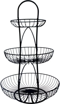 YNONA Fruitschaal - 3 Laags - Zwart - Fruitmand - Fruitmand Metaal - Etagère - Decoratie Schaal 23 YNONA Fruitschaal - 3 Laags - Zwart - Fruitmand - Fruitmand Metaal - Etagère - Decoratie Schaal -KitchenAids Winkel 692x1200 1