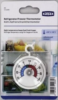 Xavax Koelkast & Diepvries Thermometer Rond -KitchenAids Winkel 699x1200