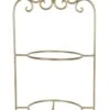 Clayre & Eef Etagère Voor 2 Borden 38x30x57 Cm Goudkleurig Ijzer Rond Borden Etagère Serveerschaal 1 Clayre & Eef Etagère Voor 2 Borden 38x30x57 Cm Goudkleurig Ijzer Rond Borden Etagère Serveerschaal -KitchenAids Winkel 759x1200
