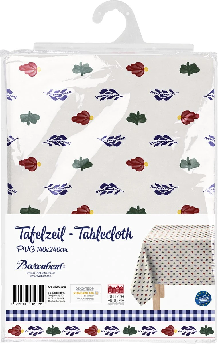 Boerenbont PVC Tafelzeil 140x240cm 3 Boerenbont PVC Tafelzeil 140x240cm