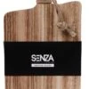 SENZA Borrelplank Met Handvat - Tapasplank - Paulownia Hout - Zwart Hout - 40 X 22 CM 2 SENZA Borrelplank Met Handvat - Tapasplank - Paulownia Hout - Zwart Hout - 40 X 22 CM -KitchenAids Winkel 766x1200