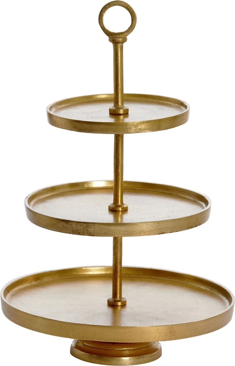 Light & Living Etagère Marozu - Goud - 3 Laags 4 Light & Living Etagère Marozu - Goud - 3 Laags - Afbeelding 2