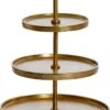 Light & Living Etagère Marozu - Goud - 3 Laags -KitchenAids Winkel 772x1200
