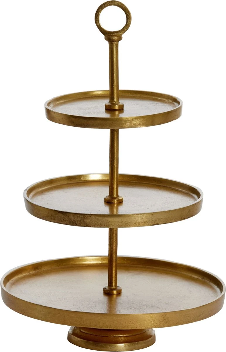 Light & Living Etagère Marozu - Goud - 3 Laags 3 Light & Living Etagère Marozu - Goud - 3 Laags