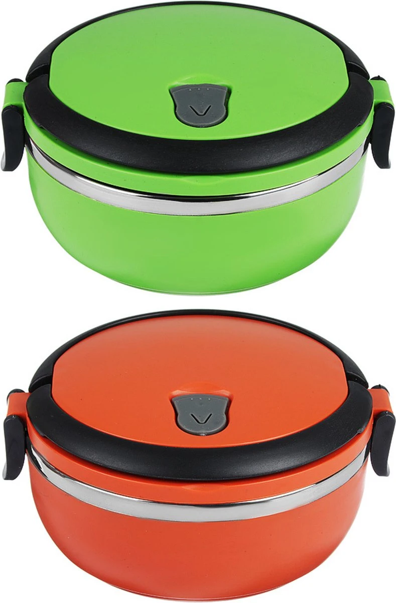 Vetta Lunchbox Oranje - 0,7L - 3 Vetta Lunchbox Oranje - 0,7L -