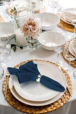 Treb Horecalinnen Servetten 10 Stuks Navy 51x51cm - Treb SP -KitchenAids Winkel 798x1200 2