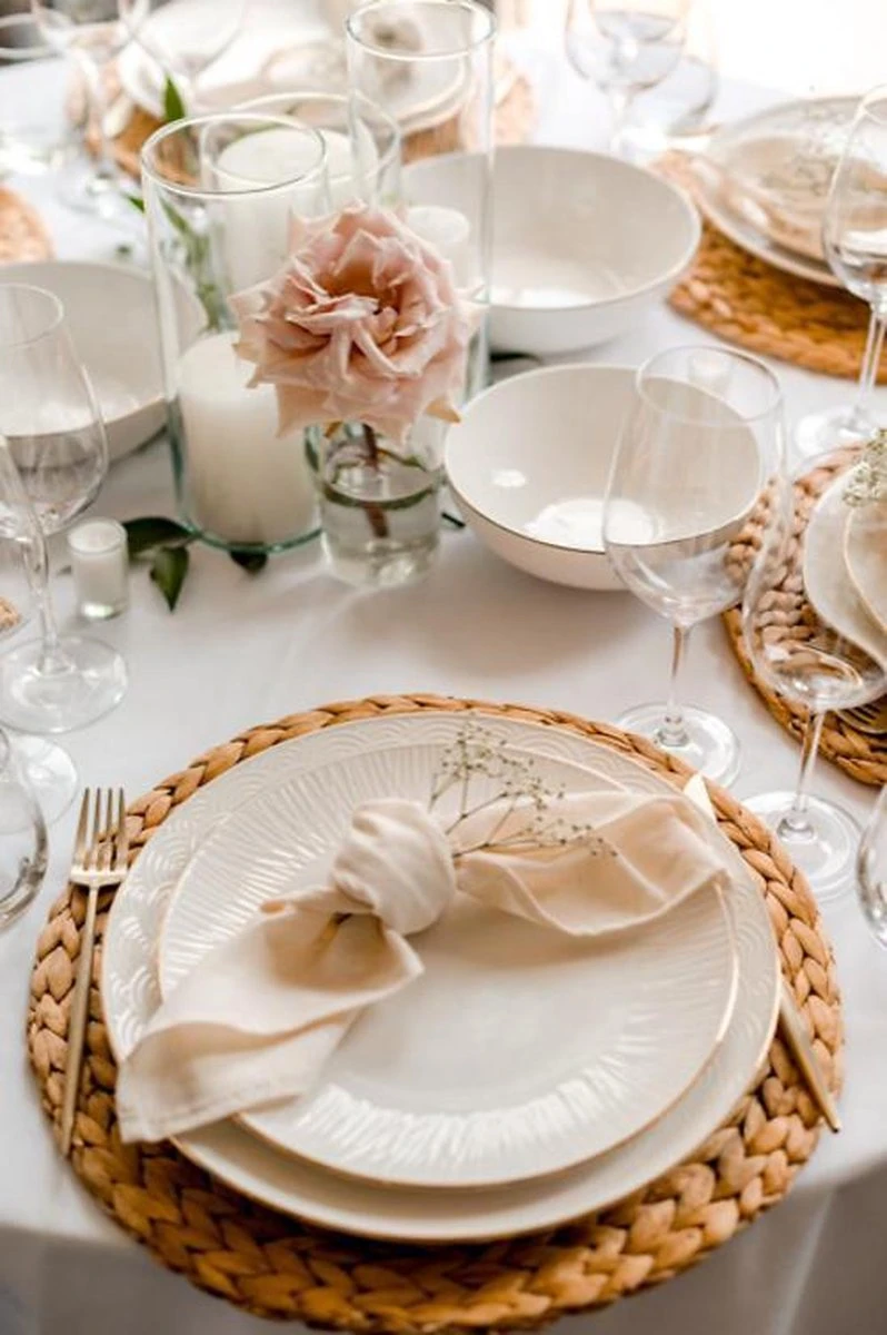 Treb Horecalinnen Servetten 12 Stuks Beige 40x40cm - Treb X 7 Treb Horecalinnen Servetten 12 Stuks Beige 40x40cm - Treb X - Afbeelding 5