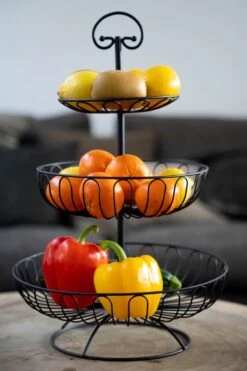 Sens Design Fruitschaal - Fruitmand Metaal - Etagère 3 Laags - Zwart 14 Sens Design Fruitschaal - Fruitmand Metaal - Etagère 3 Laags - Zwart -KitchenAids Winkel 800x1200 30