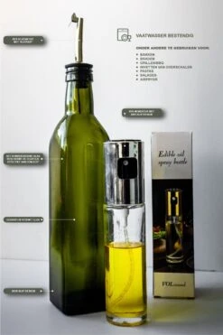Olijfolie Fles – Olijfolie/ Azijn – 500 ML – Glazen Oliefles – Luxe Olie Fles - Navulbaar – Inclusief Schenktuit, Trechter En Dop Met Kurk – Olijfolie Set – Olijfolie Sprayer Inclusief Accessoires – 100 ML – Olijfolie Verstuiver Voor Keuken Of BBQ -KitchenAids Winkel 800x1200 8