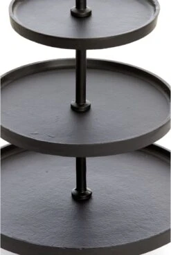 Light & Living Etagère Marozu - Zwart - 3 Laags -KitchenAids Winkel 803x1200 3