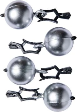 Tafelkleed-hangers Kogels Zilver