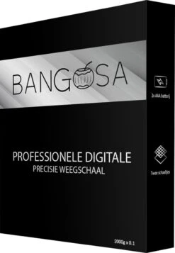 Bangosa® Professionele Digitale Precisie Weegschaal 2kg X 0.1 Gram/2000g - Keuken Weegschaal - Zakweegschaal -KitchenAids Winkel 830x1200