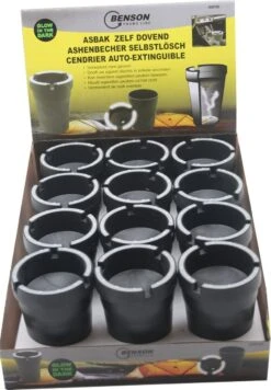 Merkloos Glow In The Dark Auto Lichtgevende Asbak 11 Cm - Auto Accessoires Voor Sigaretten -KitchenAids Winkel 833x1200