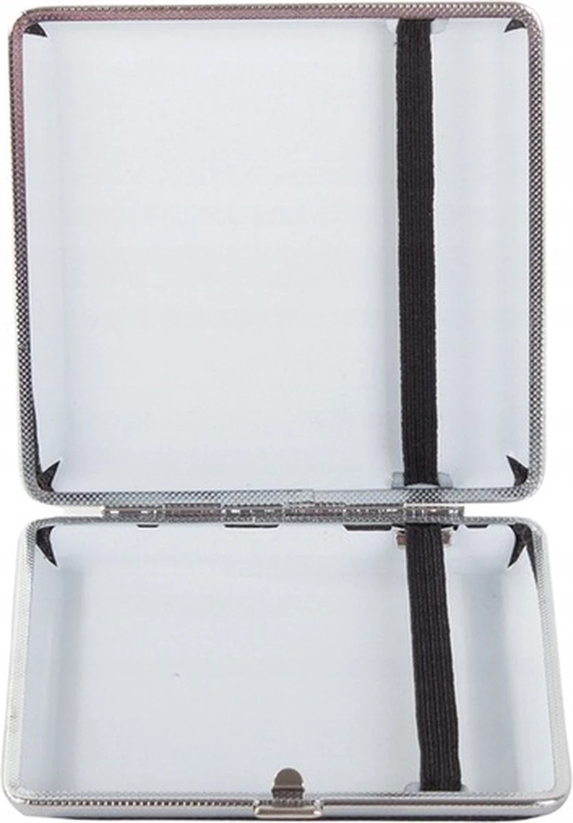 Merkloos Klassieke Sigarettenhouder Organizer Voor 20 Sigaretten - Sigarettendoos - Sigarettenkoker - Sigarettenbox 4 Merkloos Klassieke Sigarettenhouder Organizer Voor 20 Sigaretten - Sigarettendoos - Sigarettenkoker - Sigarettenbox - Afbeelding 2