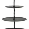 Light & Living Etagère Tresa - Zwart - 3 Laags -KitchenAids Winkel 852x1200