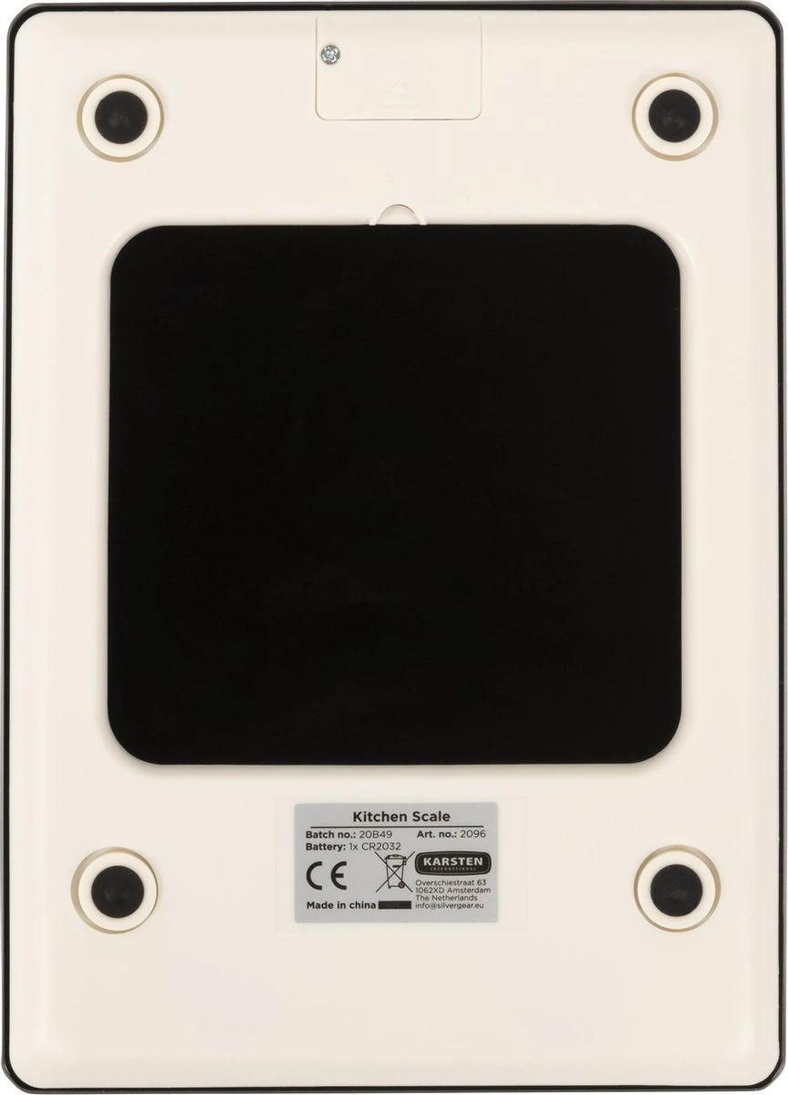 Silvergear Digitale Keukenweegschaal – Zwart – LCD Scherm 9 Silvergear Digitale Keukenweegschaal – Zwart – LCD Scherm - Afbeelding 7