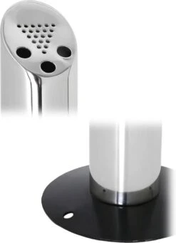 BRASQ RVS Asbak Staand Met 2 Liter Inhoud- Rookpaal - Peukenzuil - AT300 13 BRASQ RVS Asbak Staand Met 2 Liter Inhoud- Rookpaal - Peukenzuil - AT300 -KitchenAids Winkel 869x1200