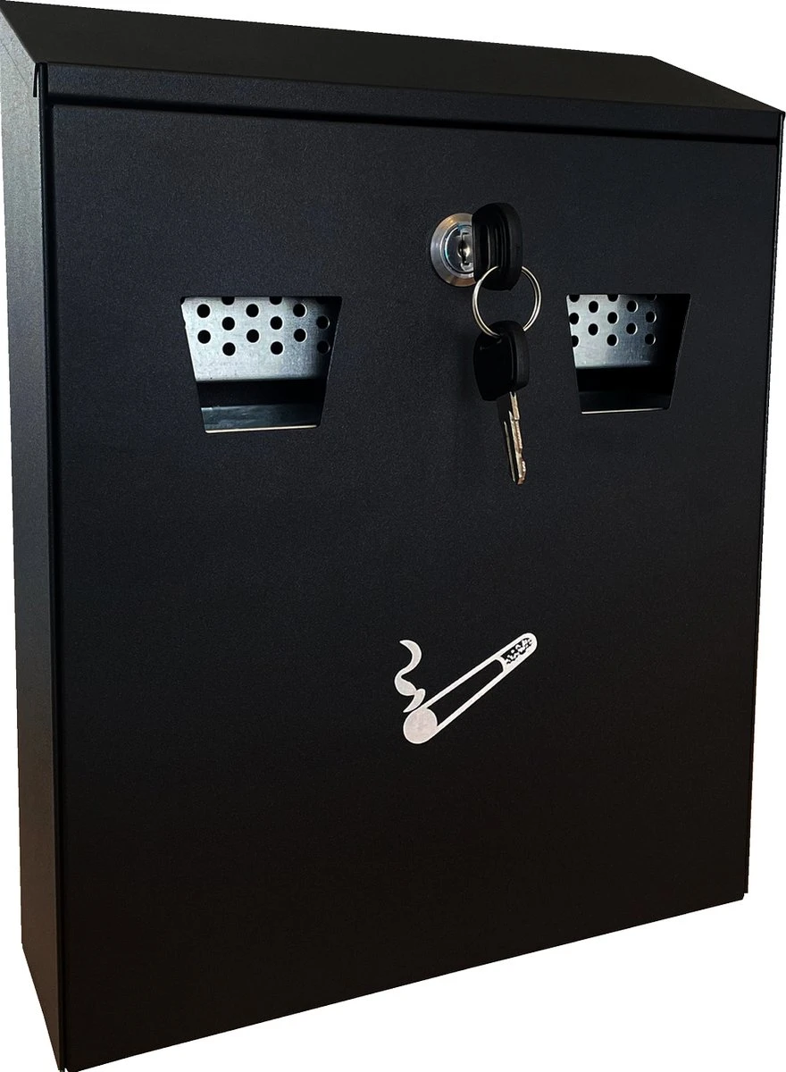 BRASQ Asbak Wandasbak Zwart AT100 3 BRASQ Asbak Wandasbak Zwart AT100