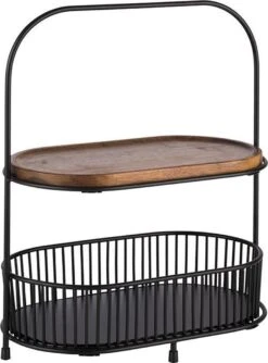 APS-Germany®​ Etagère 2 Laags Multi Inzetbaar