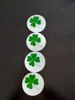 Akyol - Klavertje Vier Onderzetters - Klaver Vier Onderzetter - Antislip Onderzetter - 4 Stuks -KitchenAids Winkel 900x1200 18