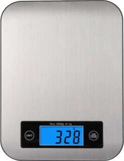 Smart Nutrition Scale - Keukenweegschaal - Digitaal & Bluetooth - APP Voor Android En IOS - Maximum Capaciteit 5 KG -KitchenAids Winkel 927x1200 1