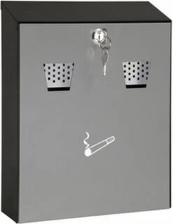 Wedo Wandasbak Muurasbak - Grijs - Voor Buiten