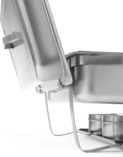 Hendi Chafing Dish Set - Buffetwarmer Economic - 9 Liter - Warmhoudschaal - 60x35,8x(H)29,5cm - Set Van 2 -KitchenAids Winkel 942x1200