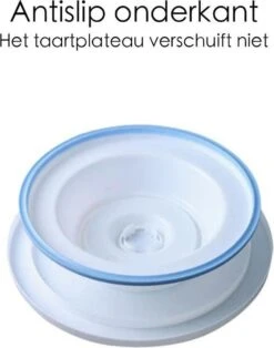 Taartplateau - Draaibaar Taartplateau Anti-slip - Draaiplateau Taart –Turntable Cake - Taartplateau - Draaitafel -KitchenAids Winkel 945x1200 1