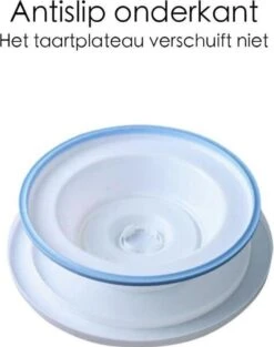 Jumalu Taartplateau - Draaibaar Taartplateau Anti-slip - Draaiplateau Taart –Turntable Cake - Taartplateau - Draaitafel -KitchenAids Winkel 948x1200 4
