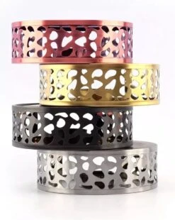 Warmhoudschaal - RVS Theepot Warmhouder - Rechaud Met Waxinelicht - Theewarmer - Thee Warmhoudplaat - Theelichthouder - Tea Maker - Roze